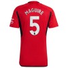Virallinen Fanipaita Manchester United Maguire 5 Kotipelipaita 2023-24 - Miesten